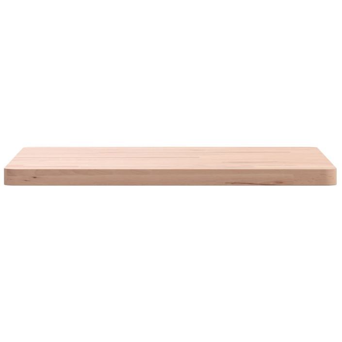 Dessus de table 50x50x2,5 cm carré bois massif de hêtre - Photo n°4