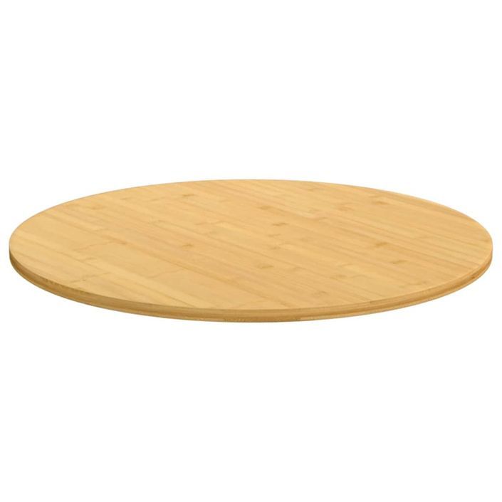 Dessus de table Ø60x1,5 cm bambou - Photo n°2