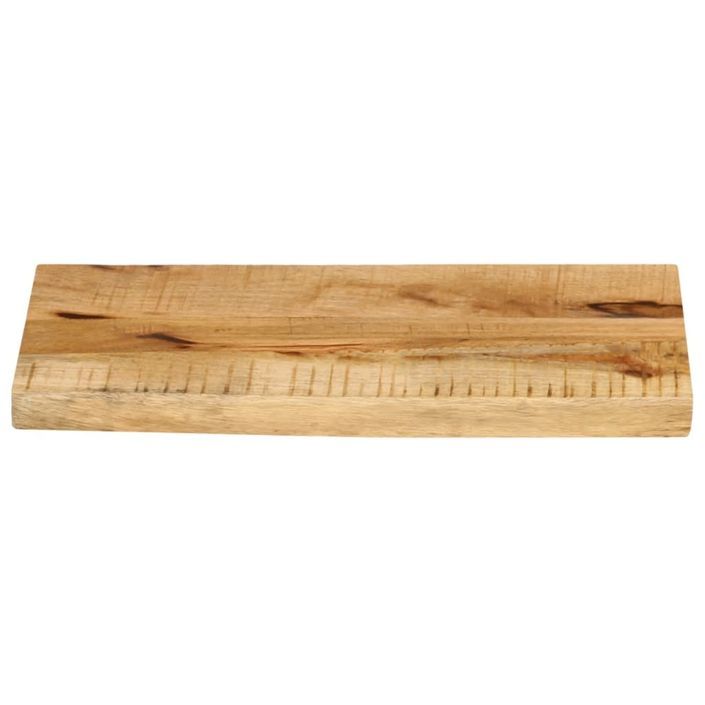 Dessus de table 60x20x3,8 cm bord vivant bois massif manguier - Photo n°3