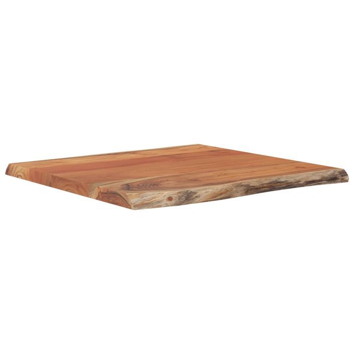 Dessus de table 60x60x2,5 cm carré bois massif acacia - Photo n°1