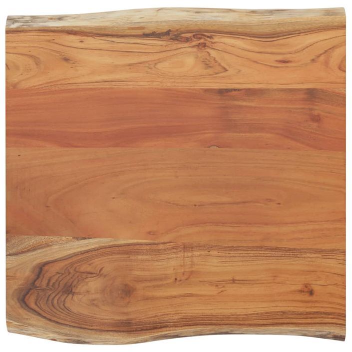 Dessus de table 60x60x2,5 cm carré bois massif acacia - Photo n°3