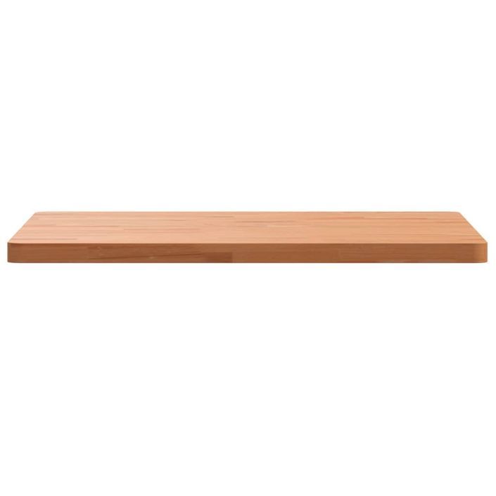 Dessus de table 60x60x2,5 cm carré bois massif de hêtre - Photo n°4