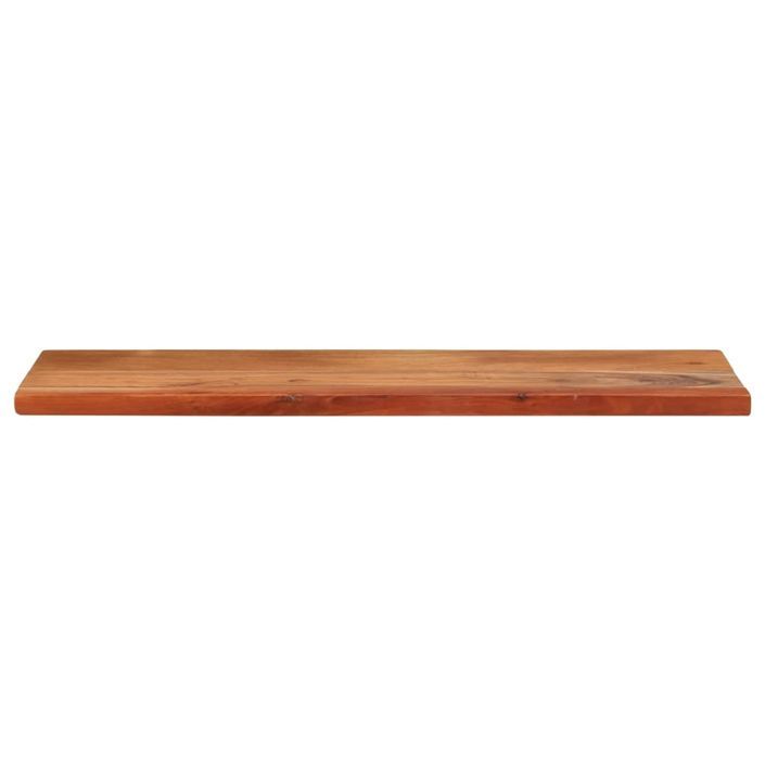 Dessus de table 70x20x3,8 cm rectangulaire bois massif d'acacia - Photo n°3