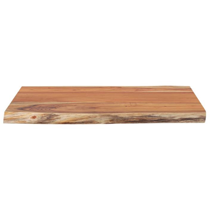 Dessus de table 70x60x2,5 cm rectangulaire bois massif acacia - Photo n°5