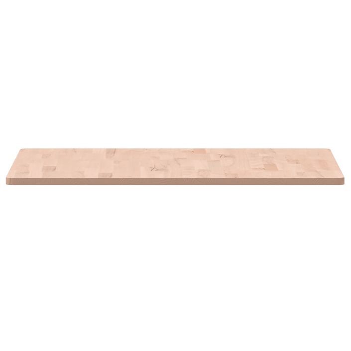 Dessus de table 70x70x1,5 cm carré bois massif de hêtre - Photo n°5