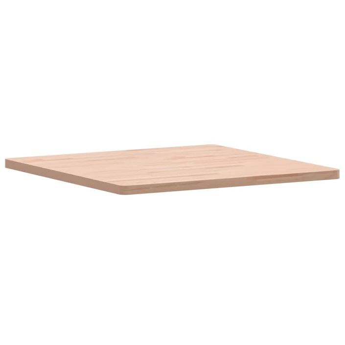 Dessus de table 70x70x2,5 cm carré bois massif de hêtre - Photo n°1