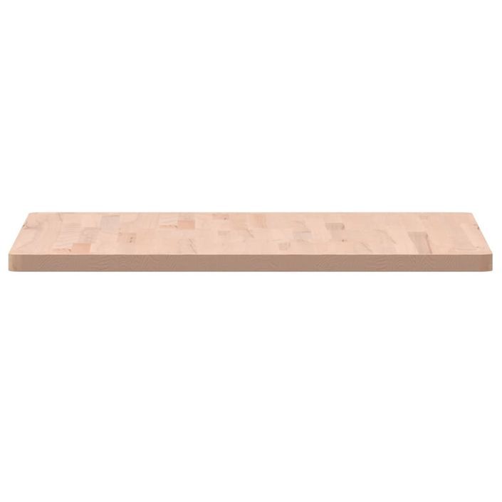 Dessus de table 70x70x2,5 cm carré bois massif de hêtre - Photo n°5