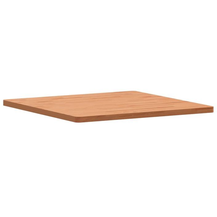 Dessus de table 70x70x2,5 cm carré bois massif de hêtre - Photo n°1