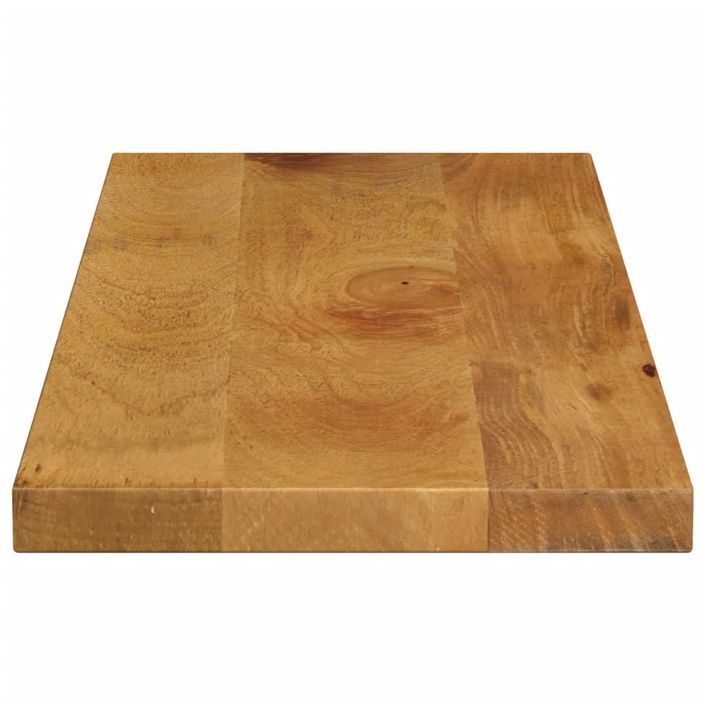 Dessus de table 80x30x2,5 cm rectangulaire bois massif manguier - Photo n°4