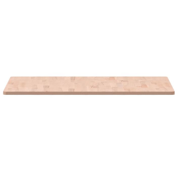 Dessus de table 80x80x1,5 cm carré bois massif de hêtre - Photo n°5