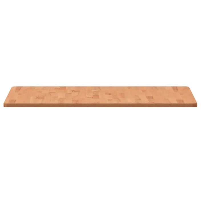 Dessus de table 80x80x1,5 cm carré bois massif de hêtre - Photo n°5