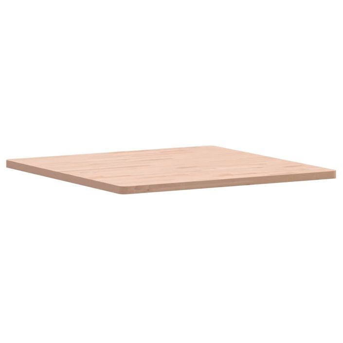 Dessus de table 80x80x2,5 cm carré bois massif de hêtre - Photo n°1