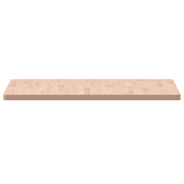 Dessus de table 80x80x2,5 cm carré bois massif de hêtre - Photo n°5