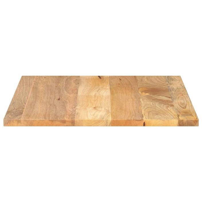 Dessus de table 80x80x2,5 cm carré bois massif de manguier - Photo n°4