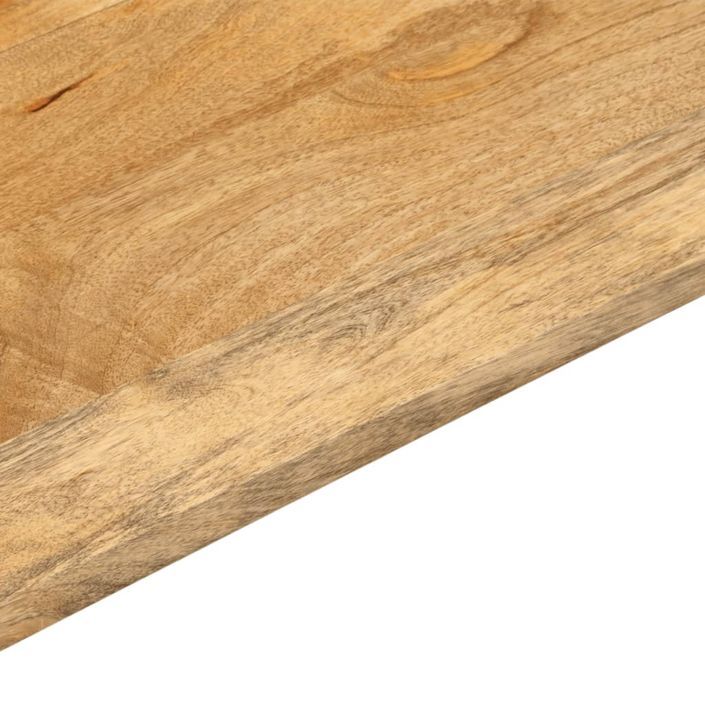 Dessus de table 80x80x2,5 cm carré bois massif de manguier - Photo n°7