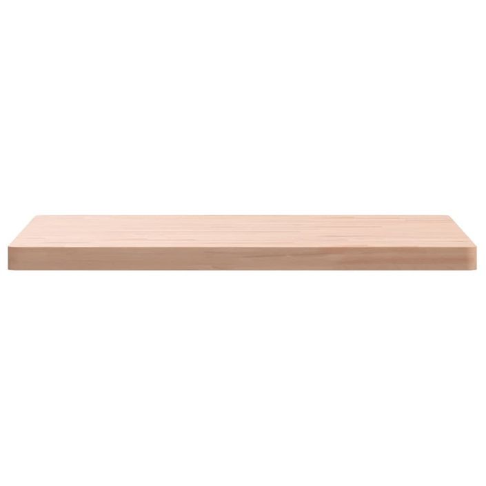 Dessus de table 80x80x4 cm carré bois massif de hêtre - Photo n°4