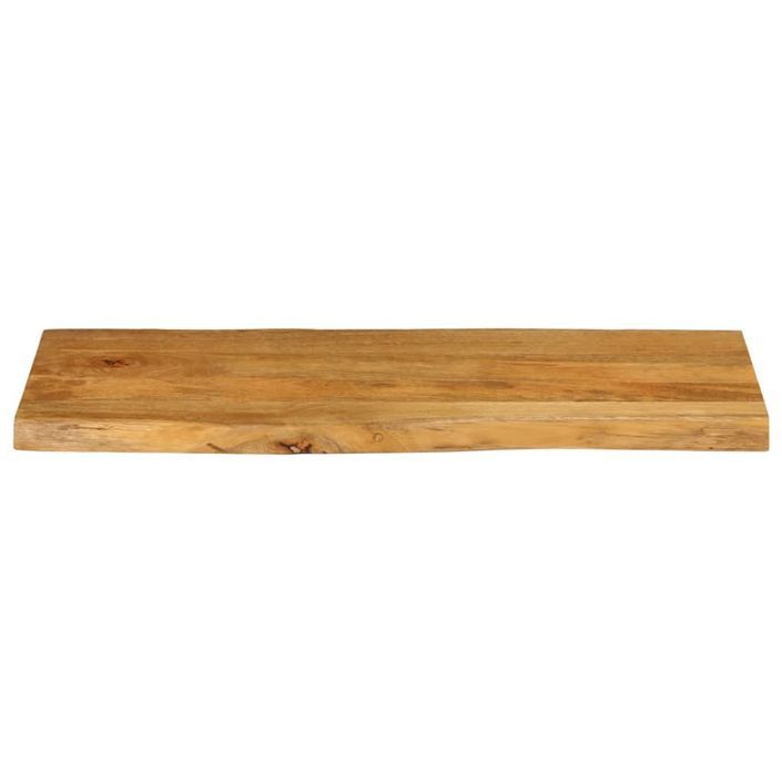 Dessus de table 90x40x2,5 cm bord vivant bois massif manguier - Photo n°3