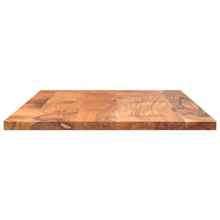 Dessus de table 90x50x2,5 cm rectangulaire bois massif d'acacia - Photo n°4