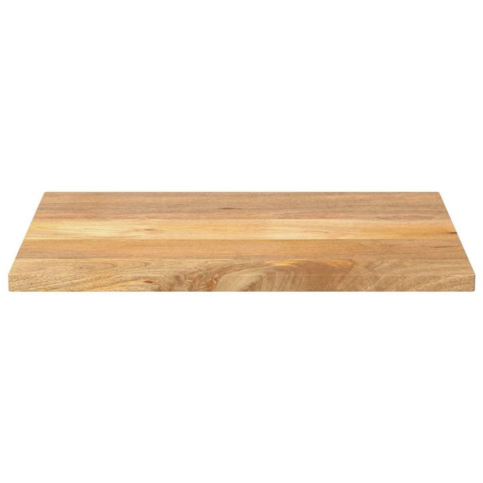 Dessus de table 90x60x2,5 cm rectangulaire bois massif manguier - Photo n°3