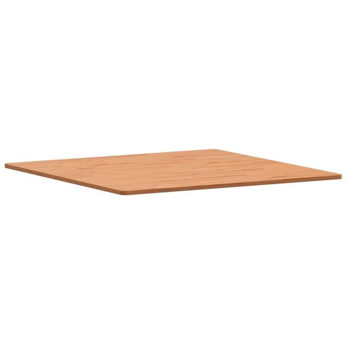 Dessus de table 90x90x1,5 cm carré bois massif de hêtre - Photo n°1