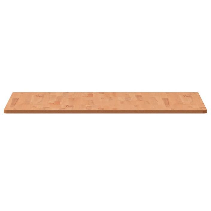 Dessus de table 90x90x1,5 cm carré bois massif de hêtre - Photo n°5