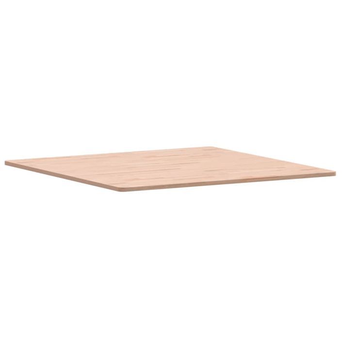 Dessus de table 90x90x1,5 cm carré bois massif de hêtre - Photo n°1