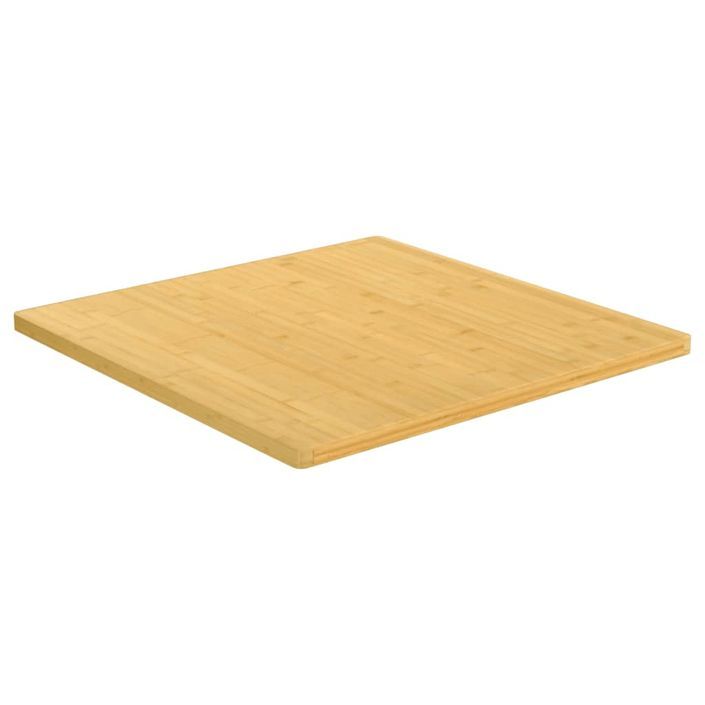 Dessus de table 90x90x2,5 cm bambou - Photo n°2