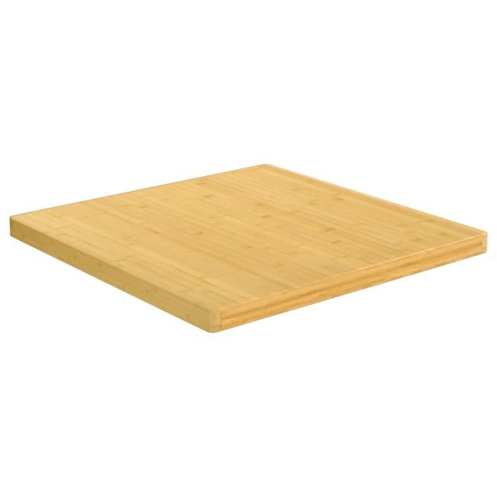 Dessus de table 90x90x4 cm bambou - Photo n°2