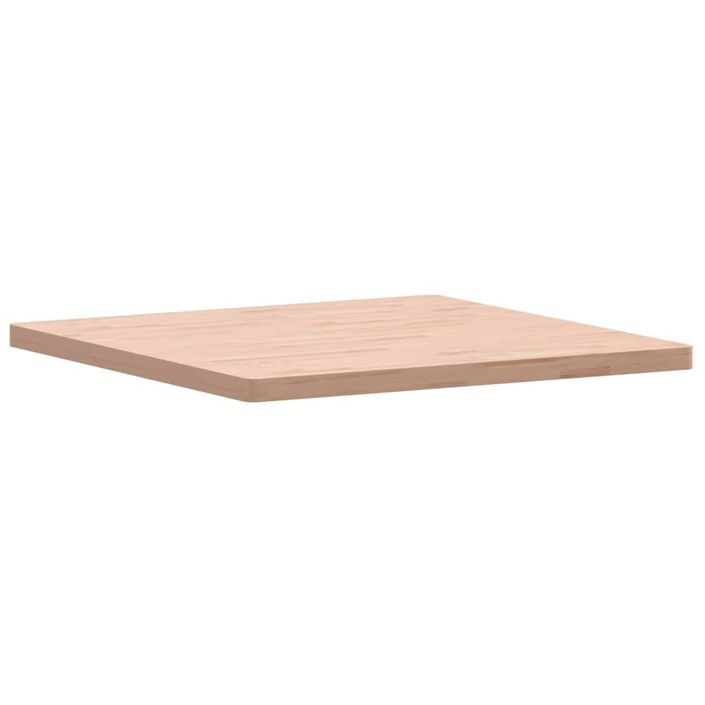 Dessus de table 90x90x4 cm carré bois massif de hêtre - Photo n°3