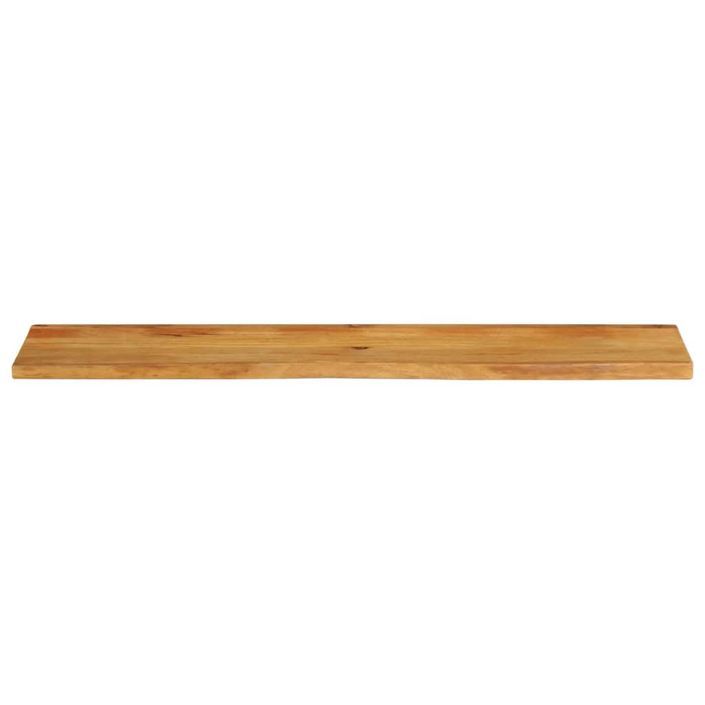 Dessus de table à bord vivant 160x20x3,8cm bois massif manguier - Photo n°3