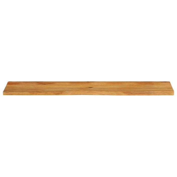 Dessus de table à bord vivant 180x20x3,8cm bois massif manguier - Photo n°3