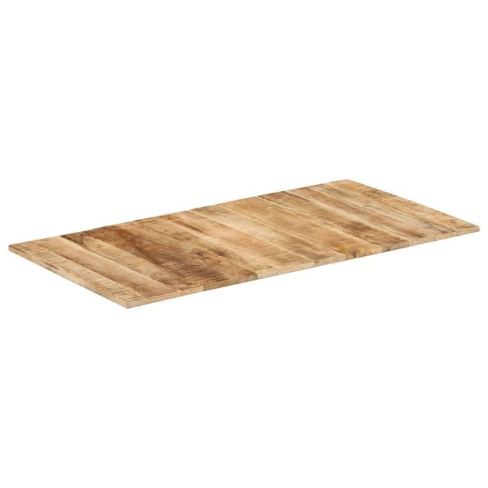 Dessus de table bois de manguier solide 15-16 mm 120x60 cm - Photo n°8