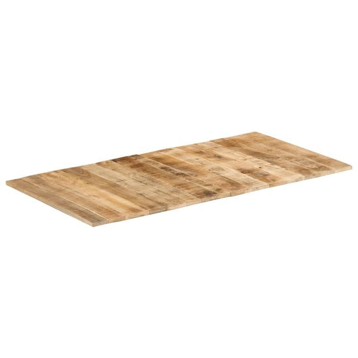 Dessus de table bois de manguier solide 15-16 mm 120x60 cm - Photo n°9