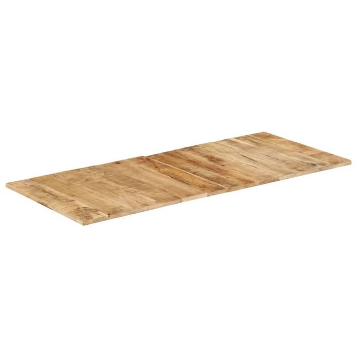 Dessus de table bois de manguier solide 15-16 mm 140x60 cm - Photo n°8