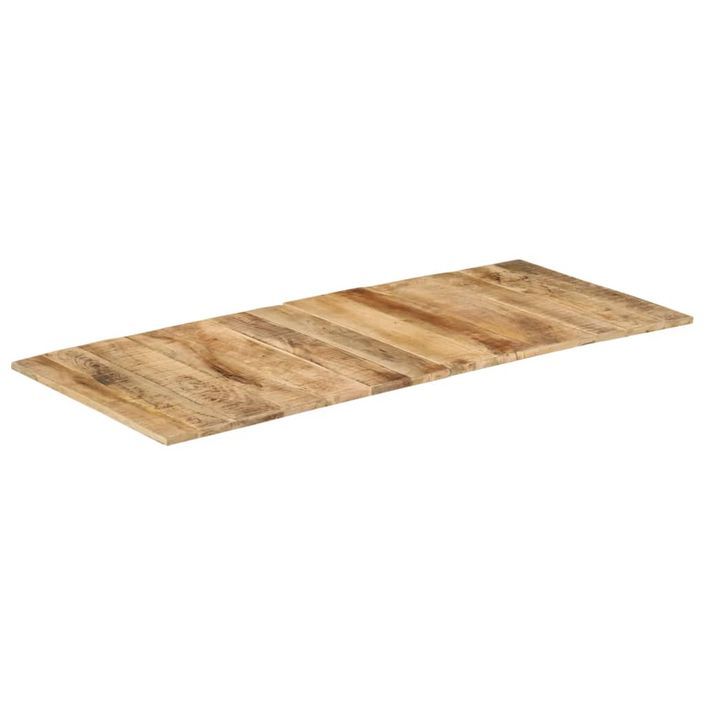 Dessus de table bois de manguier solide 15-16 mm 140x60 cm - Photo n°9