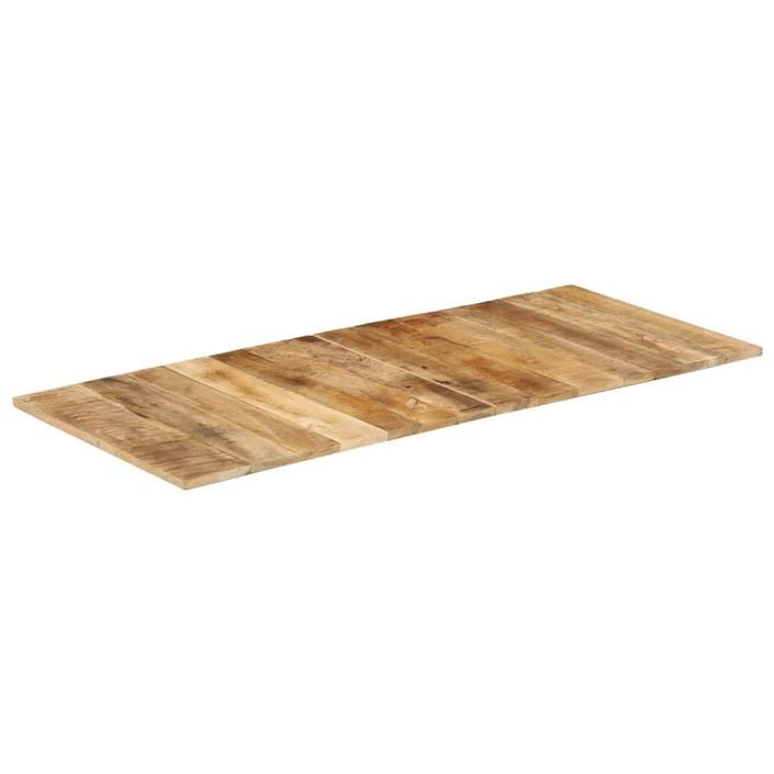 Dessus de table bois de manguier solide 15-16 mm 140x60 cm - Photo n°10