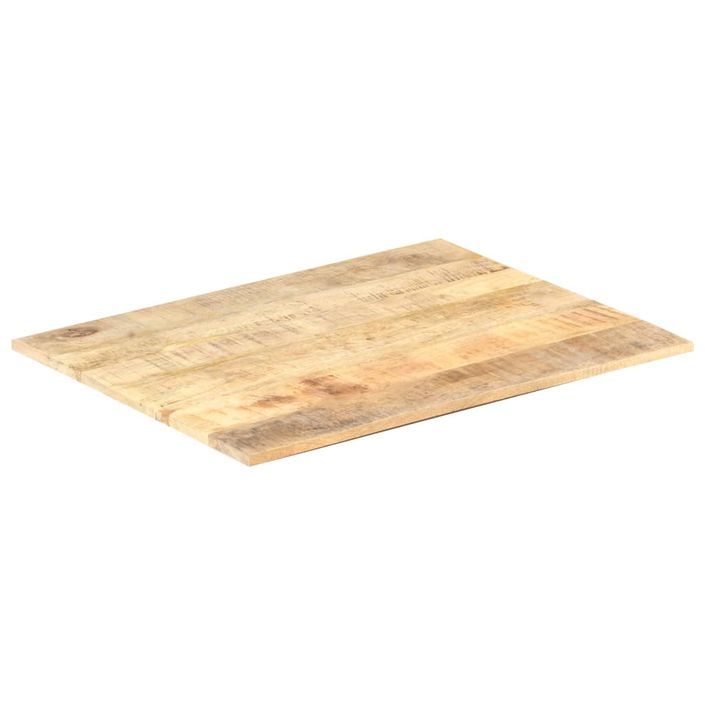 Dessus de table Bois de manguier solide 15-16 mm 70x60 cm - Photo n°7