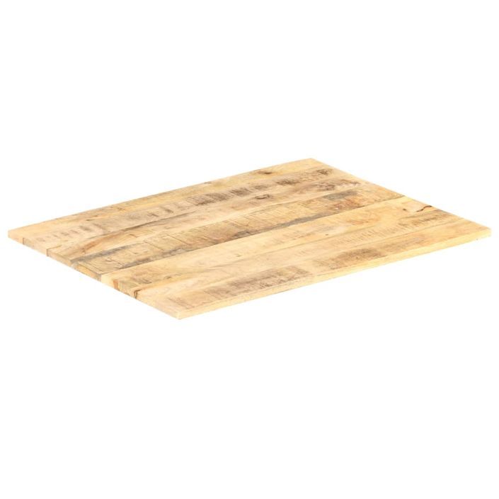 Dessus de table Bois de manguier solide 15-16 mm 70x60 cm - Photo n°8