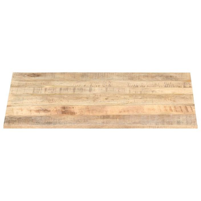 Dessus de table Bois de manguier solide 15-16 mm 80x60 cm - Photo n°4