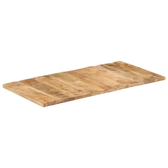 Dessus de table bois de manguier solide 25-27 mm 120x60 cm - Photo n°9