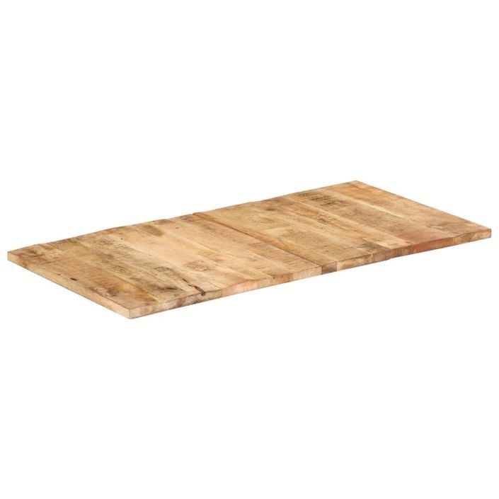 Dessus de table bois de manguier solide 25-27 mm 120x60 cm - Photo n°10