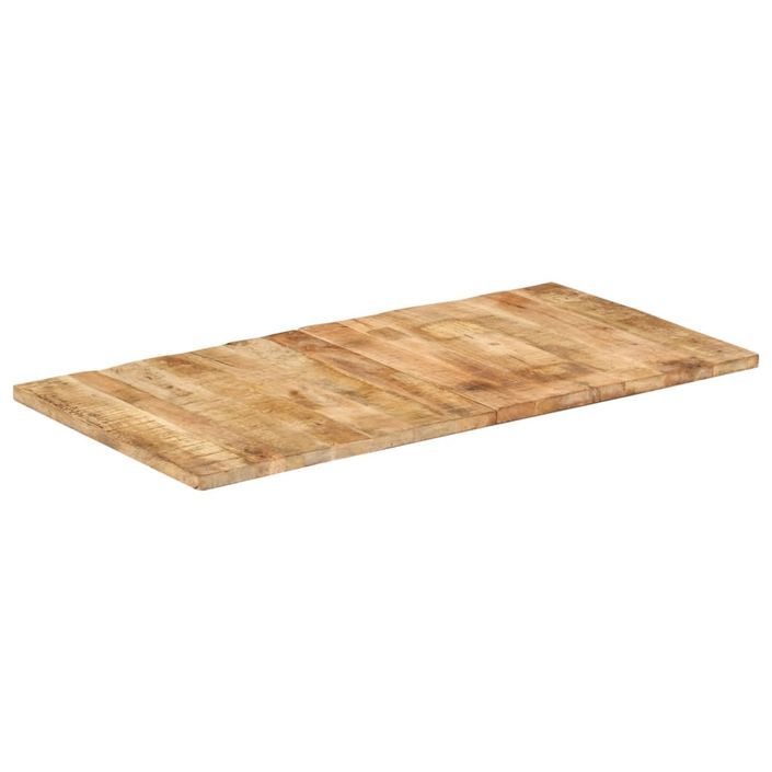 Dessus de table bois de manguier solide 25-27 mm 120x60 cm - Photo n°11