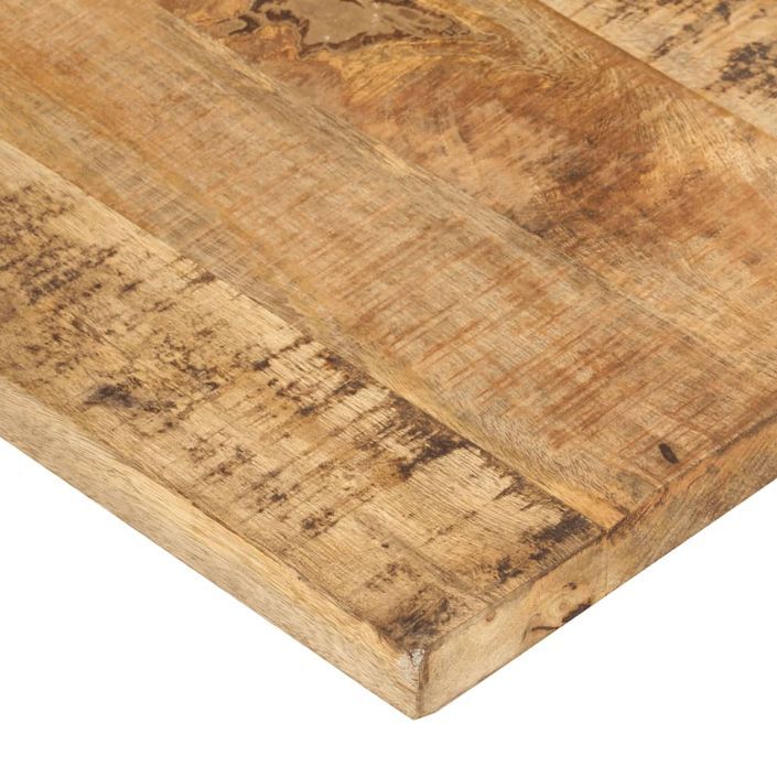 Dessus de table Bois de manguier solide 25-27 mm 140x60 cm - Photo n°6