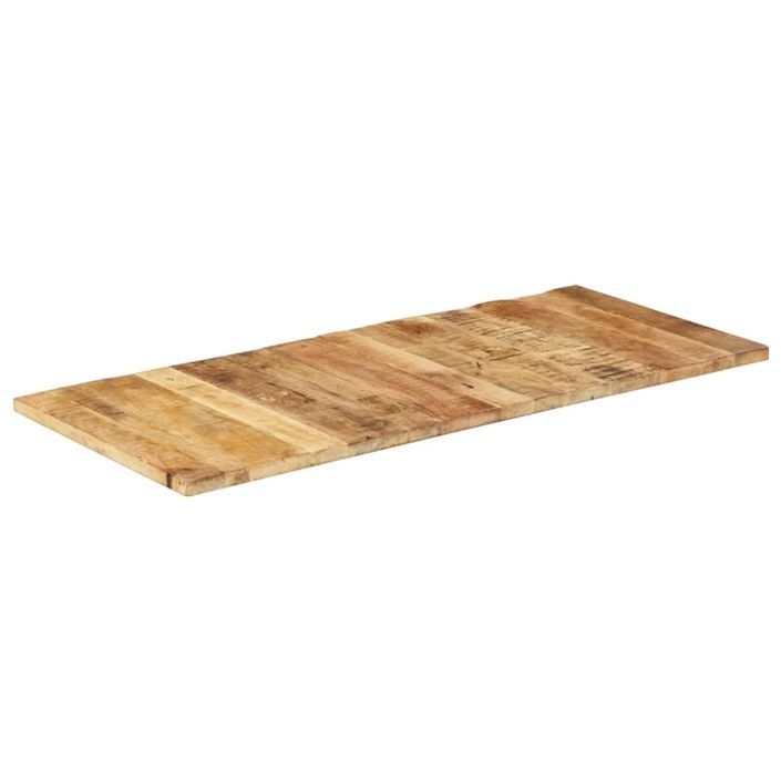 Dessus de table Bois de manguier solide 25-27 mm 140x60 cm - Photo n°10