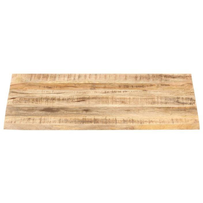 Dessus de table Bois de manguier solide 25-27 mm 70x60 cm - Photo n°4