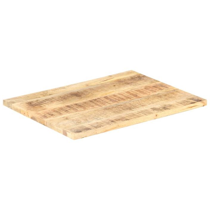 Dessus de table Bois de manguier solide 25-27 mm 70x60 cm - Photo n°9