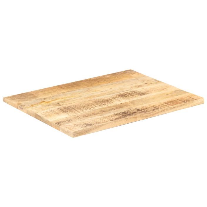 Dessus de table Bois de manguier solide 25-27 mm 80x60 cm - Photo n°8