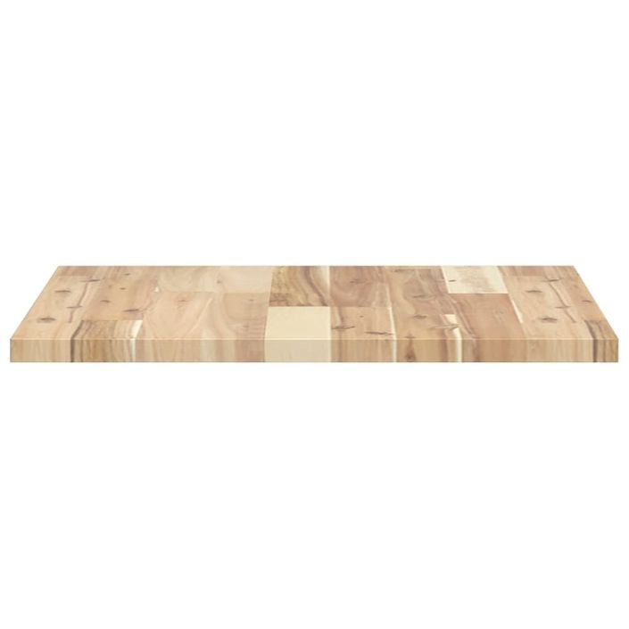 Dessus de table carré 50x50x2 cm bois massif d'acacia - Photo n°6