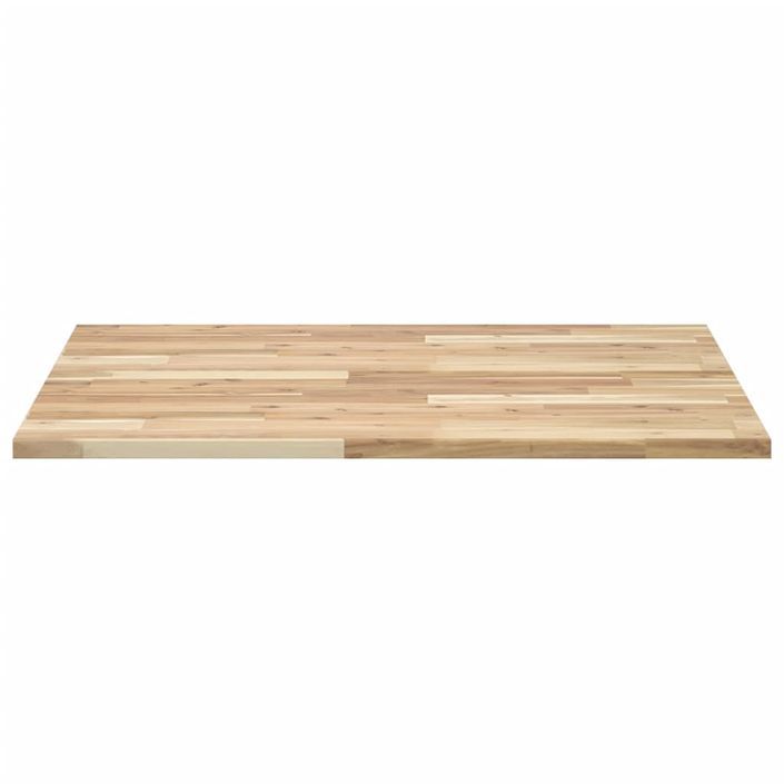 Dessus de table carré 80x80x2 cm bois massif d'acacia - Photo n°4