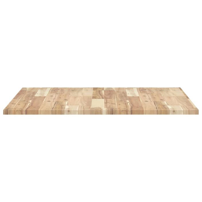 Dessus de table carré 80x80x2 cm bois massif d'acacia - Photo n°6